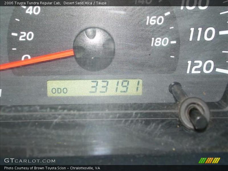 Desert Sand Mica / Taupe 2006 Toyota Tundra Regular Cab
