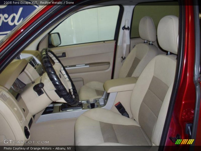 Redfire Metallic / Stone 2008 Ford Escape XLT