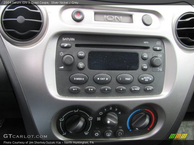 Silver Nickel / Grey 2004 Saturn ION 3 Quad Coupe