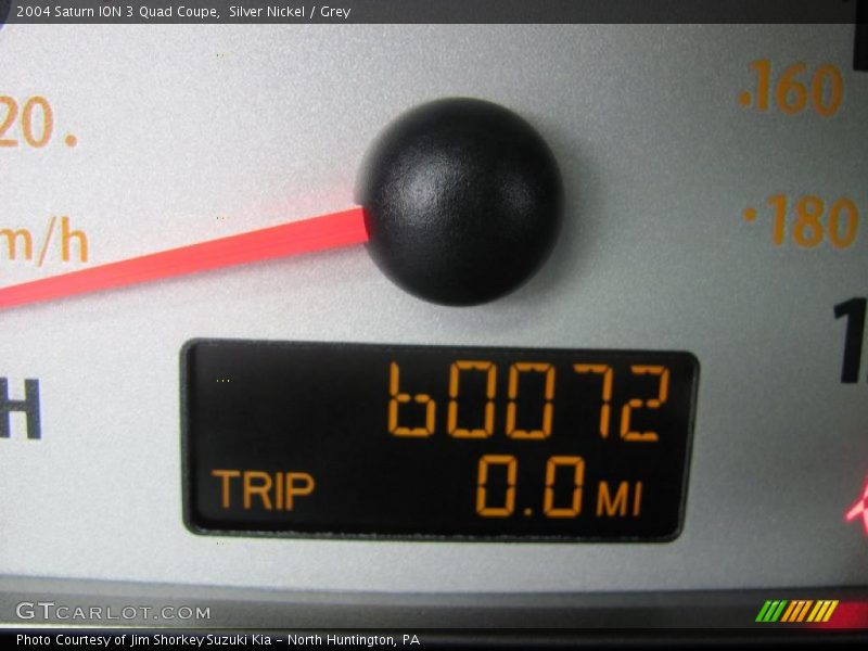 Silver Nickel / Grey 2004 Saturn ION 3 Quad Coupe