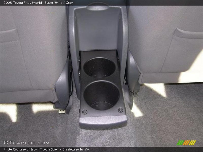 Super White / Gray 2008 Toyota Prius Hybrid