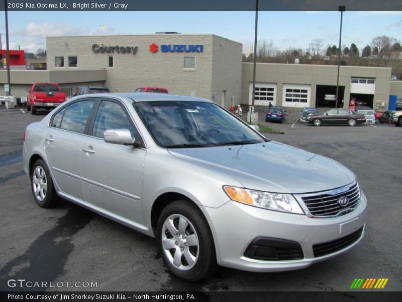 Bright Silver / Gray 2009 Kia Optima LX