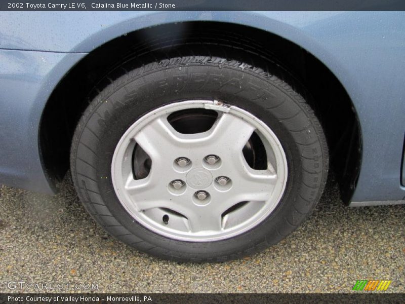 Catalina Blue Metallic / Stone 2002 Toyota Camry LE V6