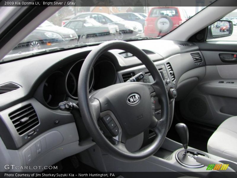 Bright Silver / Gray 2009 Kia Optima LX