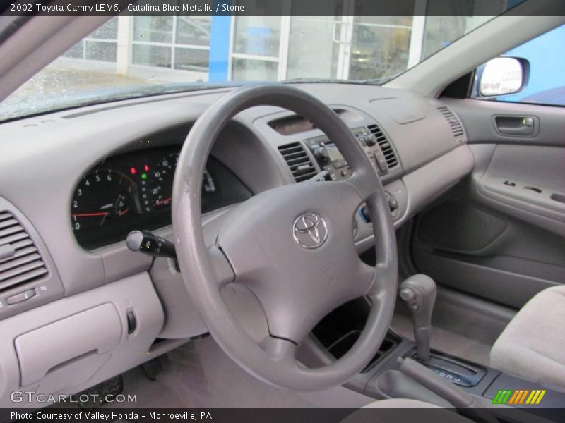 Catalina Blue Metallic / Stone 2002 Toyota Camry LE V6