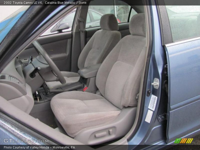 Catalina Blue Metallic / Stone 2002 Toyota Camry LE V6