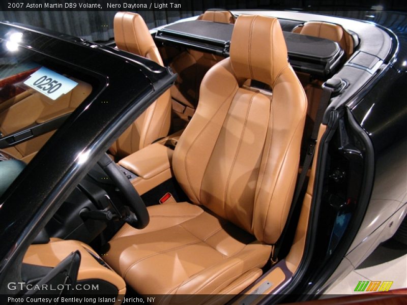 Nero Daytona / Light Tan 2007 Aston Martin DB9 Volante