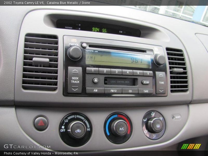 Catalina Blue Metallic / Stone 2002 Toyota Camry LE V6