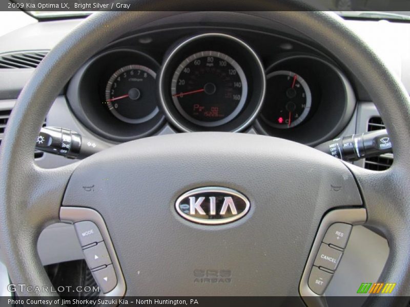 Bright Silver / Gray 2009 Kia Optima LX