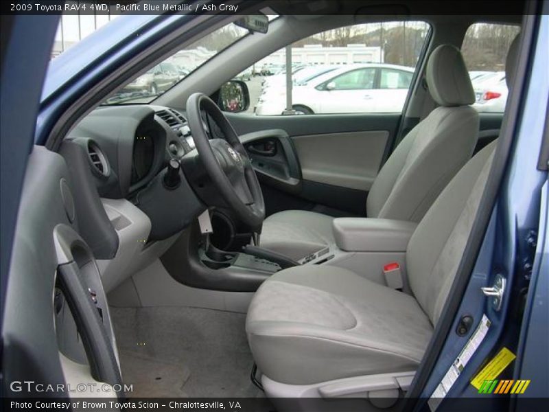 Pacific Blue Metallic / Ash Gray 2009 Toyota RAV4 4WD