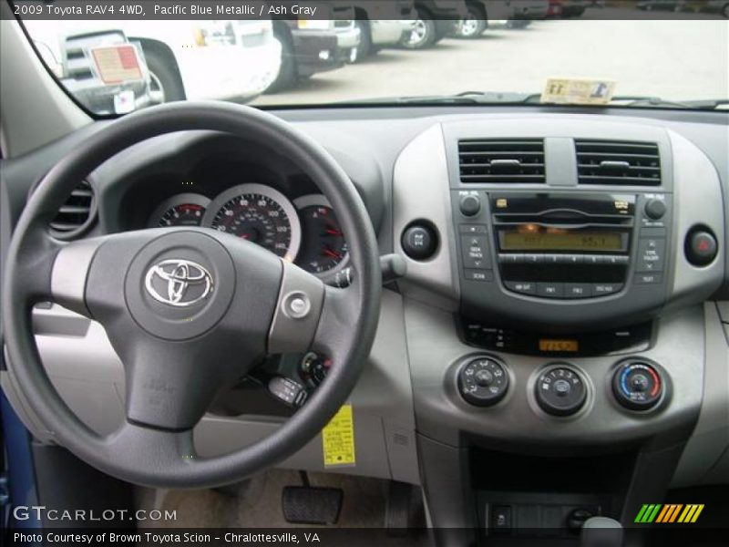 Pacific Blue Metallic / Ash Gray 2009 Toyota RAV4 4WD