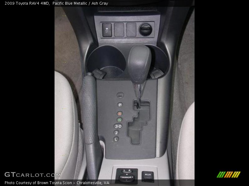 Pacific Blue Metallic / Ash Gray 2009 Toyota RAV4 4WD