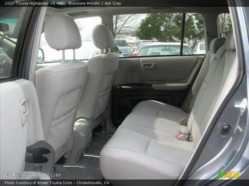 Bluestone Metallic / Ash Gray 2007 Toyota Highlander V6 4WD