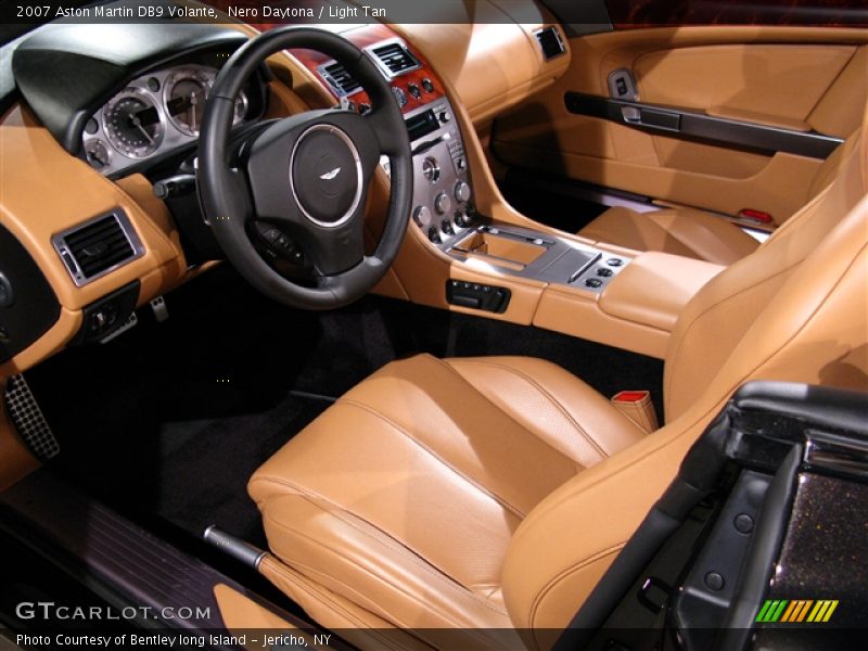 Nero Daytona / Light Tan 2007 Aston Martin DB9 Volante
