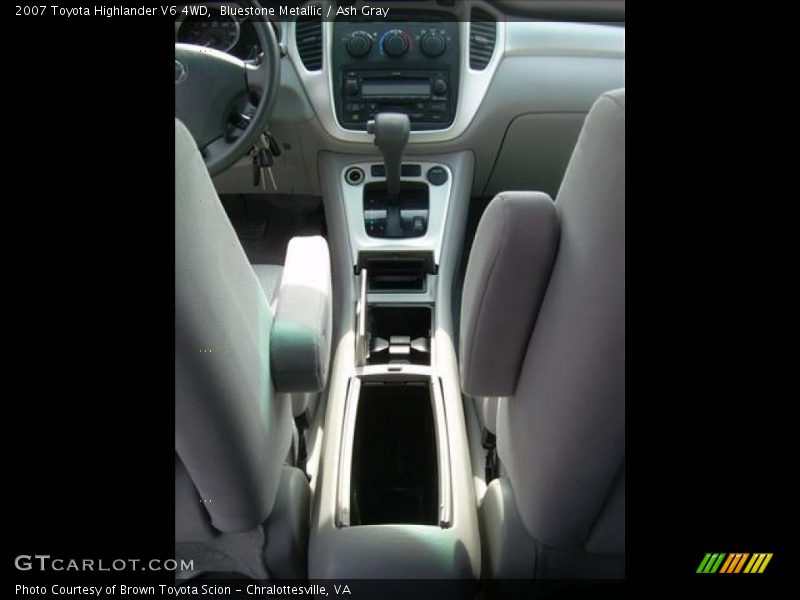 Bluestone Metallic / Ash Gray 2007 Toyota Highlander V6 4WD