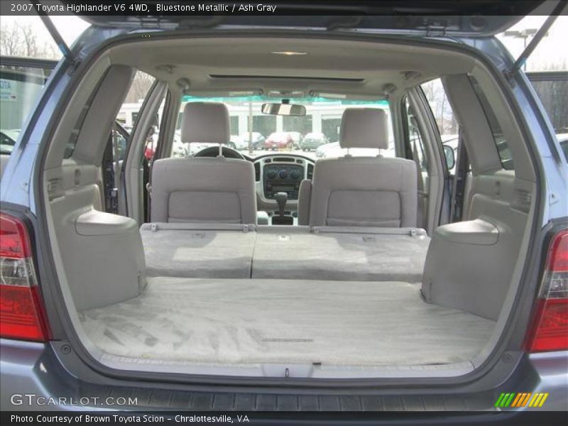 Bluestone Metallic / Ash Gray 2007 Toyota Highlander V6 4WD