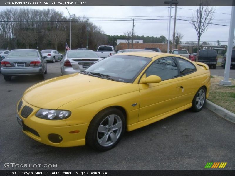 Yellow Jacket / Black 2004 Pontiac GTO Coupe