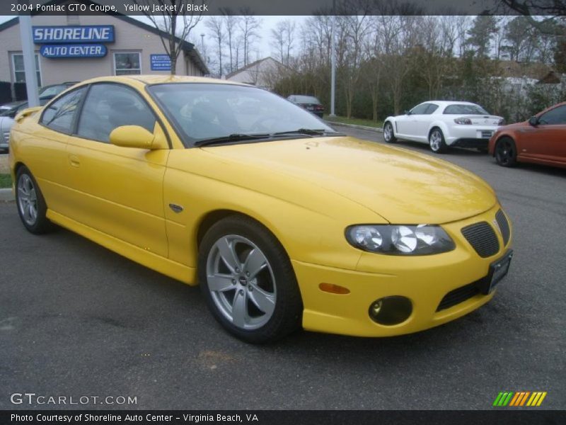 Yellow Jacket / Black 2004 Pontiac GTO Coupe