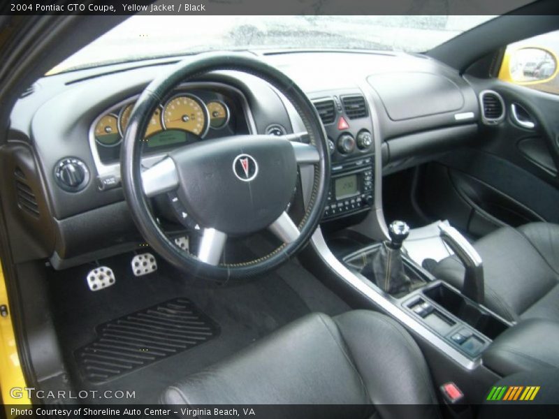 Yellow Jacket / Black 2004 Pontiac GTO Coupe