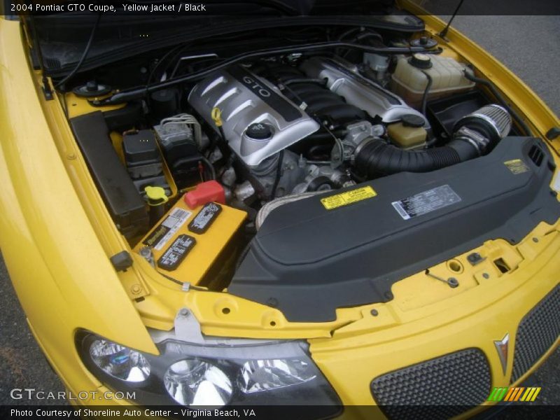 Yellow Jacket / Black 2004 Pontiac GTO Coupe