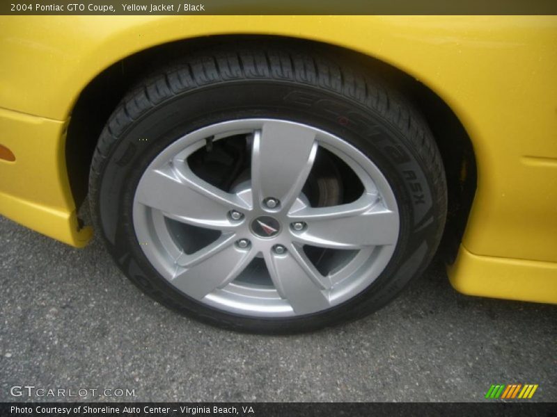Yellow Jacket / Black 2004 Pontiac GTO Coupe