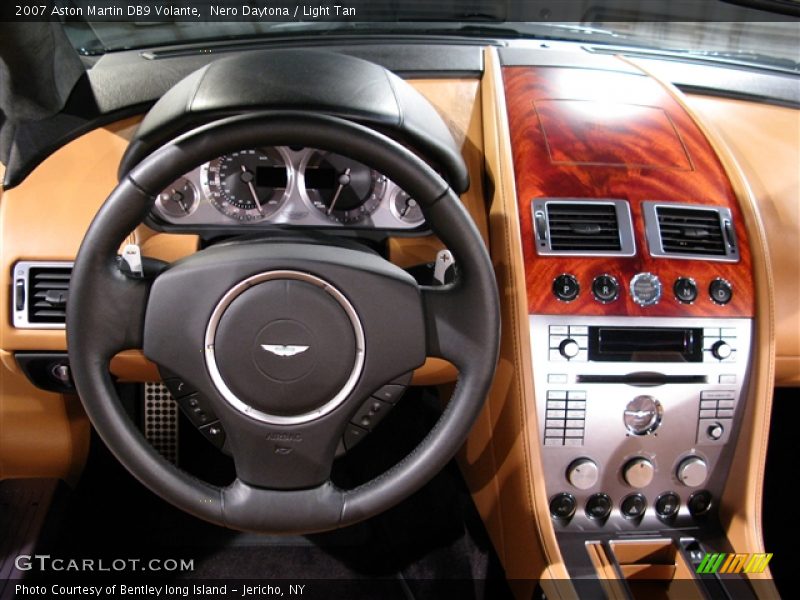 Nero Daytona / Light Tan 2007 Aston Martin DB9 Volante