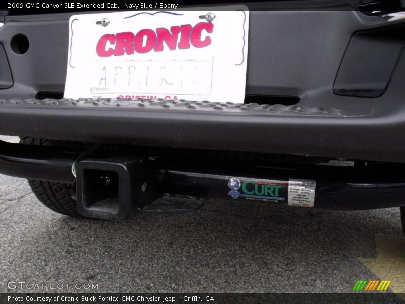 Navy Blue / Ebony 2009 GMC Canyon SLE Extended Cab