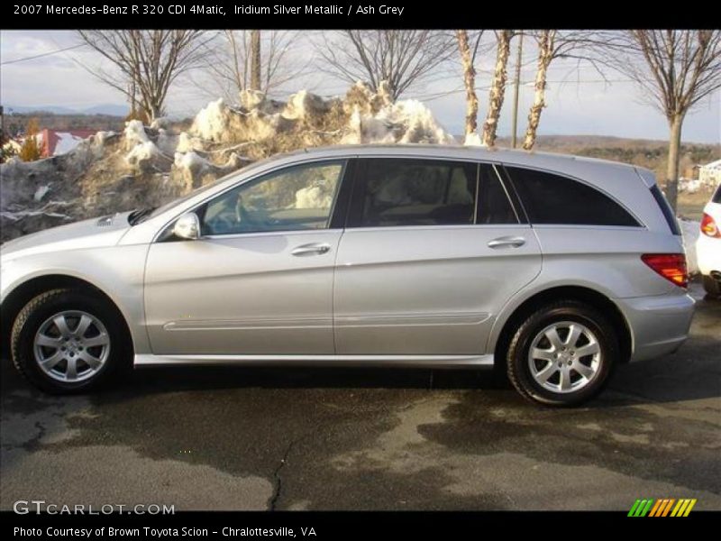 Iridium Silver Metallic / Ash Grey 2007 Mercedes-Benz R 320 CDI 4Matic