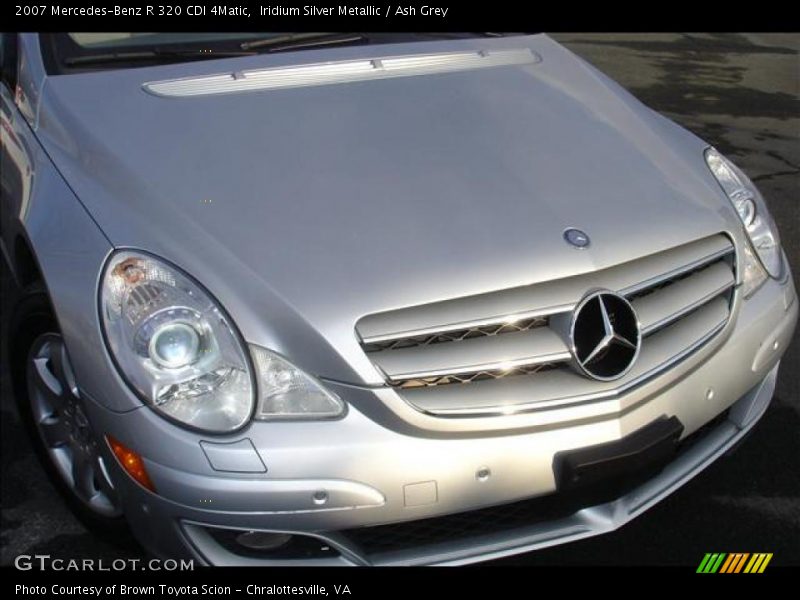 Iridium Silver Metallic / Ash Grey 2007 Mercedes-Benz R 320 CDI 4Matic