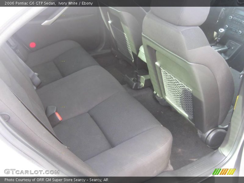 Ivory White / Ebony 2006 Pontiac G6 GTP Sedan