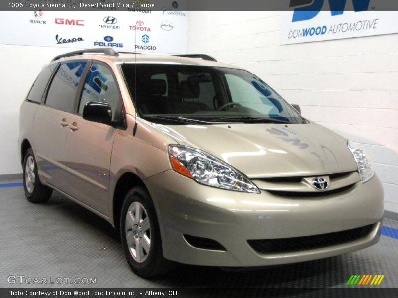 Desert Sand Mica / Taupe 2006 Toyota Sienna LE