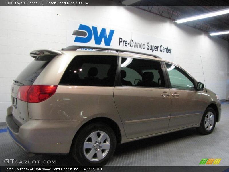 Desert Sand Mica / Taupe 2006 Toyota Sienna LE