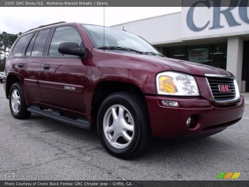 Monterey Maroon Metallic / Ebony 2005 GMC Envoy SLE