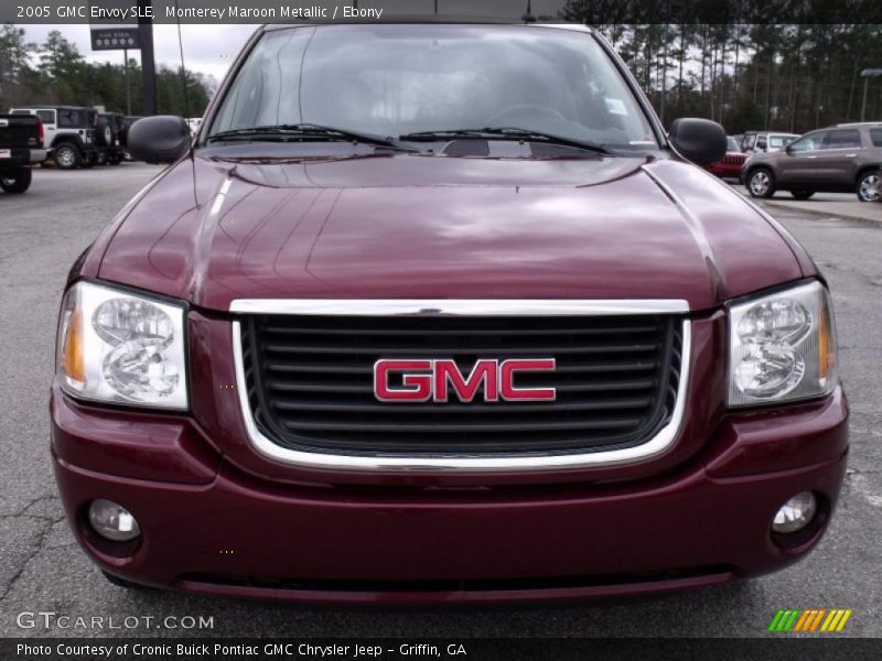 Monterey Maroon Metallic / Ebony 2005 GMC Envoy SLE