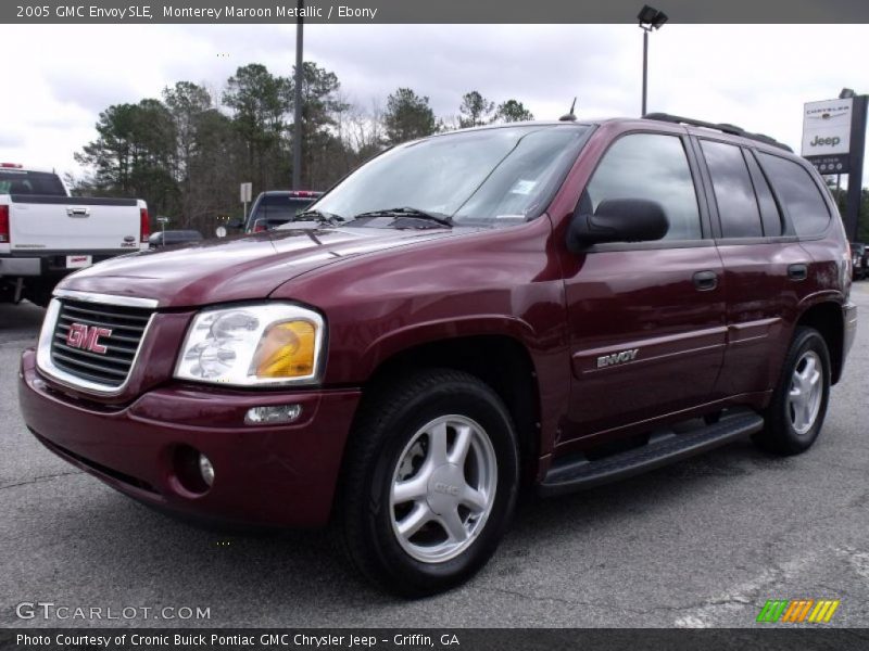 Monterey Maroon Metallic / Ebony 2005 GMC Envoy SLE