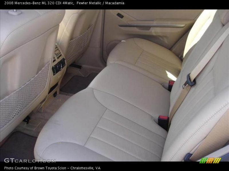 Pewter Metallic / Macadamia 2008 Mercedes-Benz ML 320 CDI 4Matic
