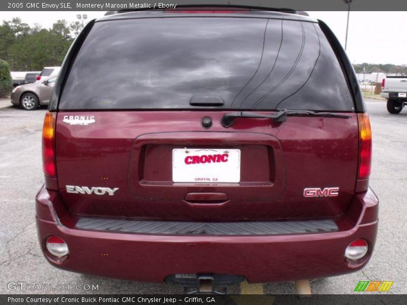 Monterey Maroon Metallic / Ebony 2005 GMC Envoy SLE