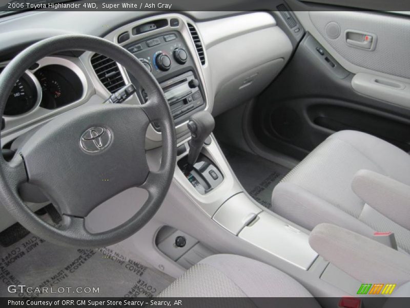Super White / Ash Gray 2006 Toyota Highlander 4WD