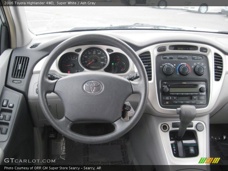 Super White / Ash Gray 2006 Toyota Highlander 4WD