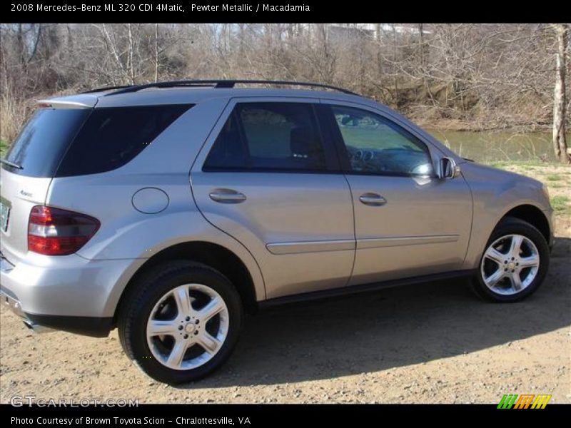 Pewter Metallic / Macadamia 2008 Mercedes-Benz ML 320 CDI 4Matic