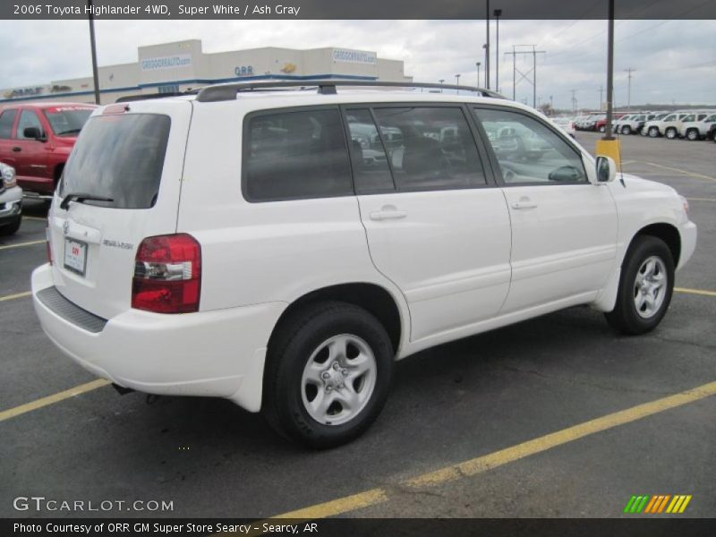 Super White / Ash Gray 2006 Toyota Highlander 4WD