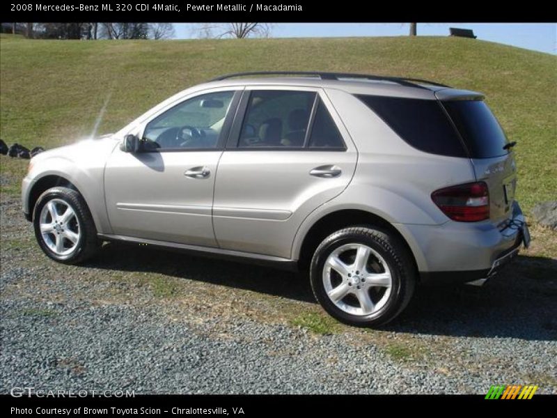 Pewter Metallic / Macadamia 2008 Mercedes-Benz ML 320 CDI 4Matic