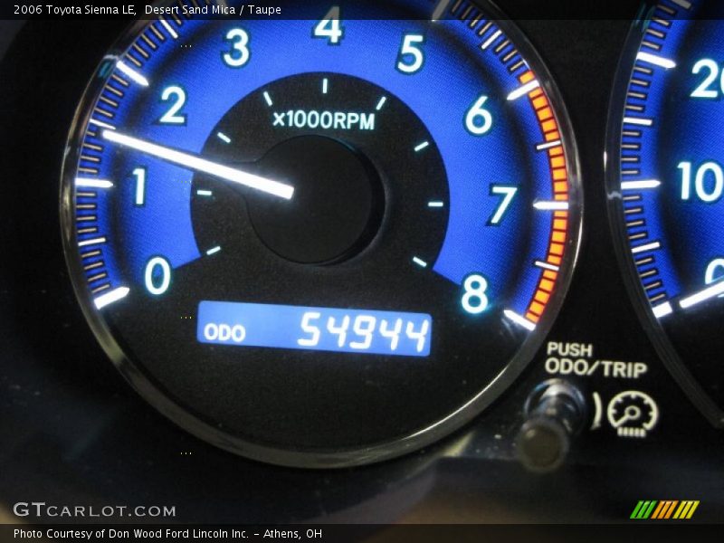 Desert Sand Mica / Taupe 2006 Toyota Sienna LE