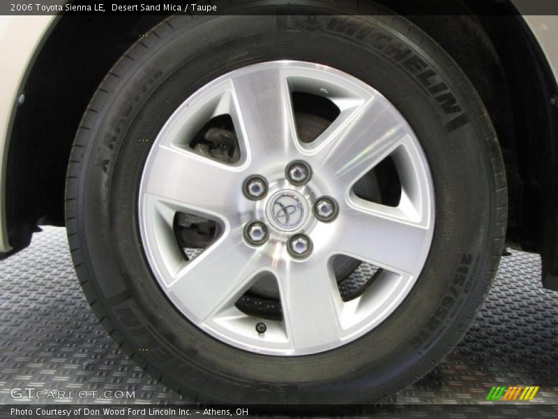 Desert Sand Mica / Taupe 2006 Toyota Sienna LE