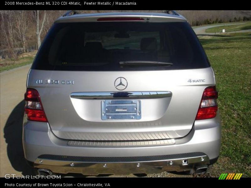 Pewter Metallic / Macadamia 2008 Mercedes-Benz ML 320 CDI 4Matic