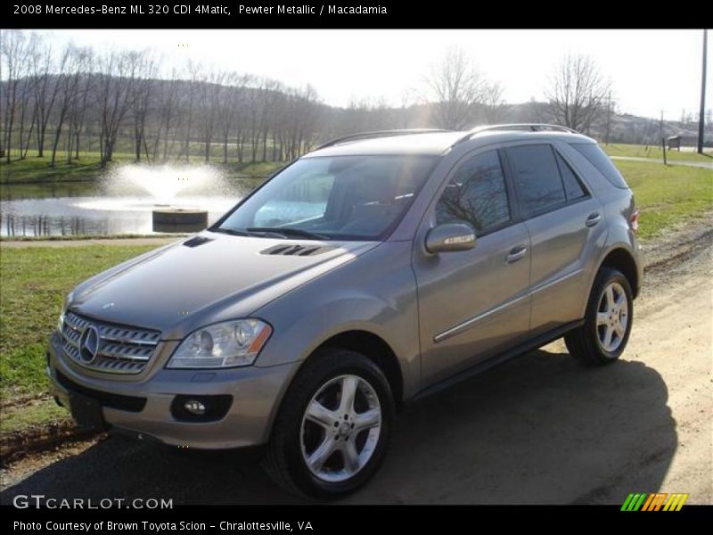 Pewter Metallic / Macadamia 2008 Mercedes-Benz ML 320 CDI 4Matic