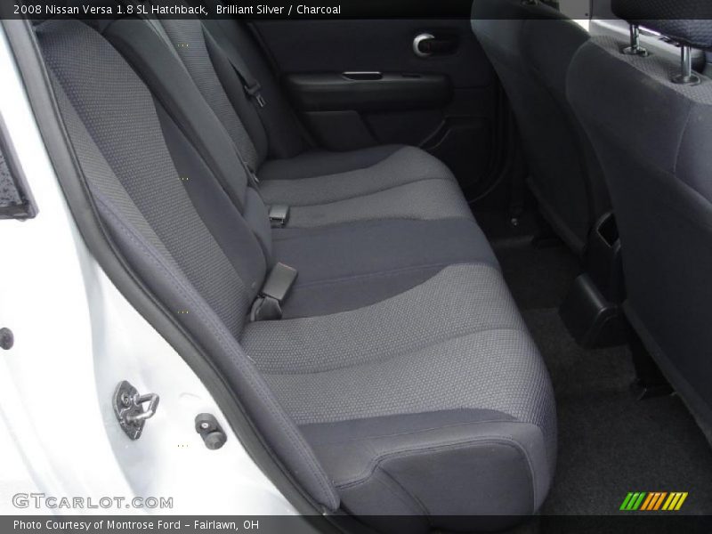 Brilliant Silver / Charcoal 2008 Nissan Versa 1.8 SL Hatchback