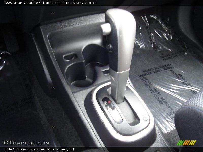 Brilliant Silver / Charcoal 2008 Nissan Versa 1.8 SL Hatchback