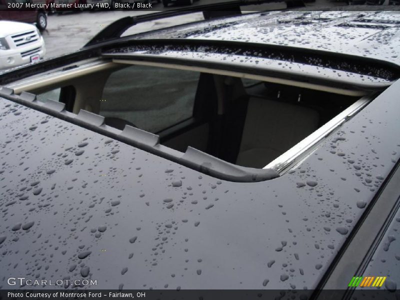 Black / Black 2007 Mercury Mariner Luxury 4WD