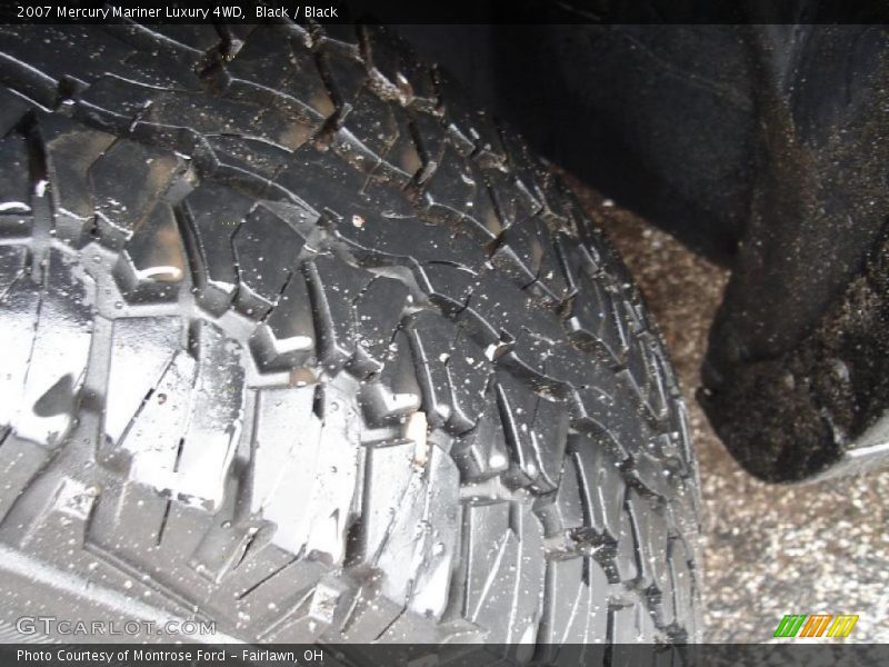 Black / Black 2007 Mercury Mariner Luxury 4WD